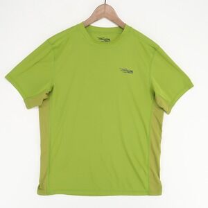 SITKA Core Lightweight Crew Shirt Mens‎ Large Green Short Sleeve Hunting
